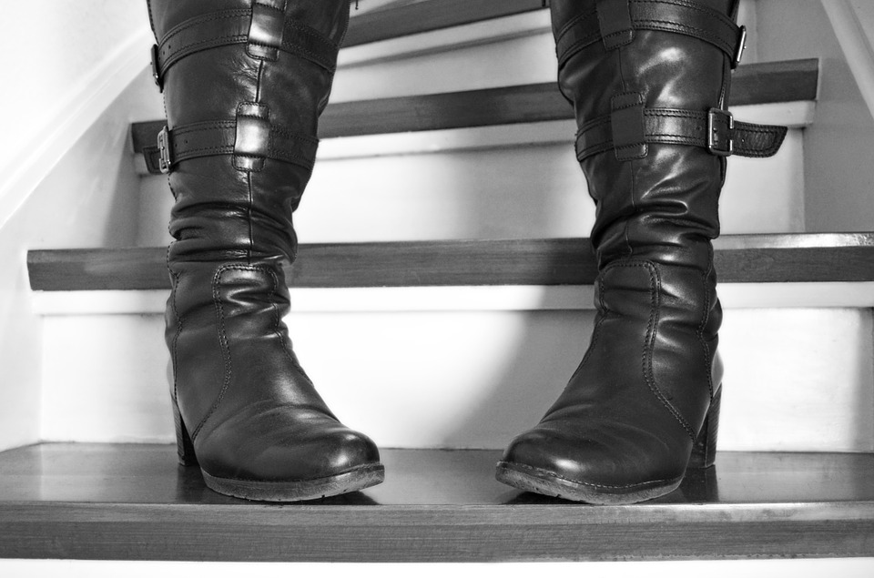 bottes-cuirs