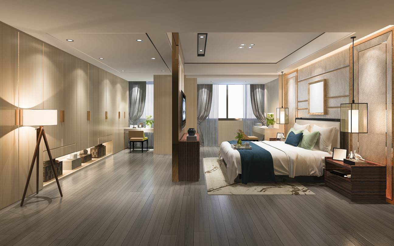 éclariarge chambre à coucher décoration 