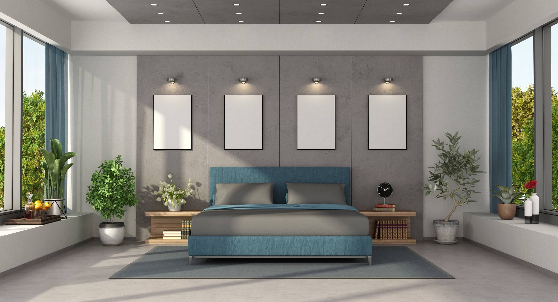 chambre parentale ciel étoilé LED
