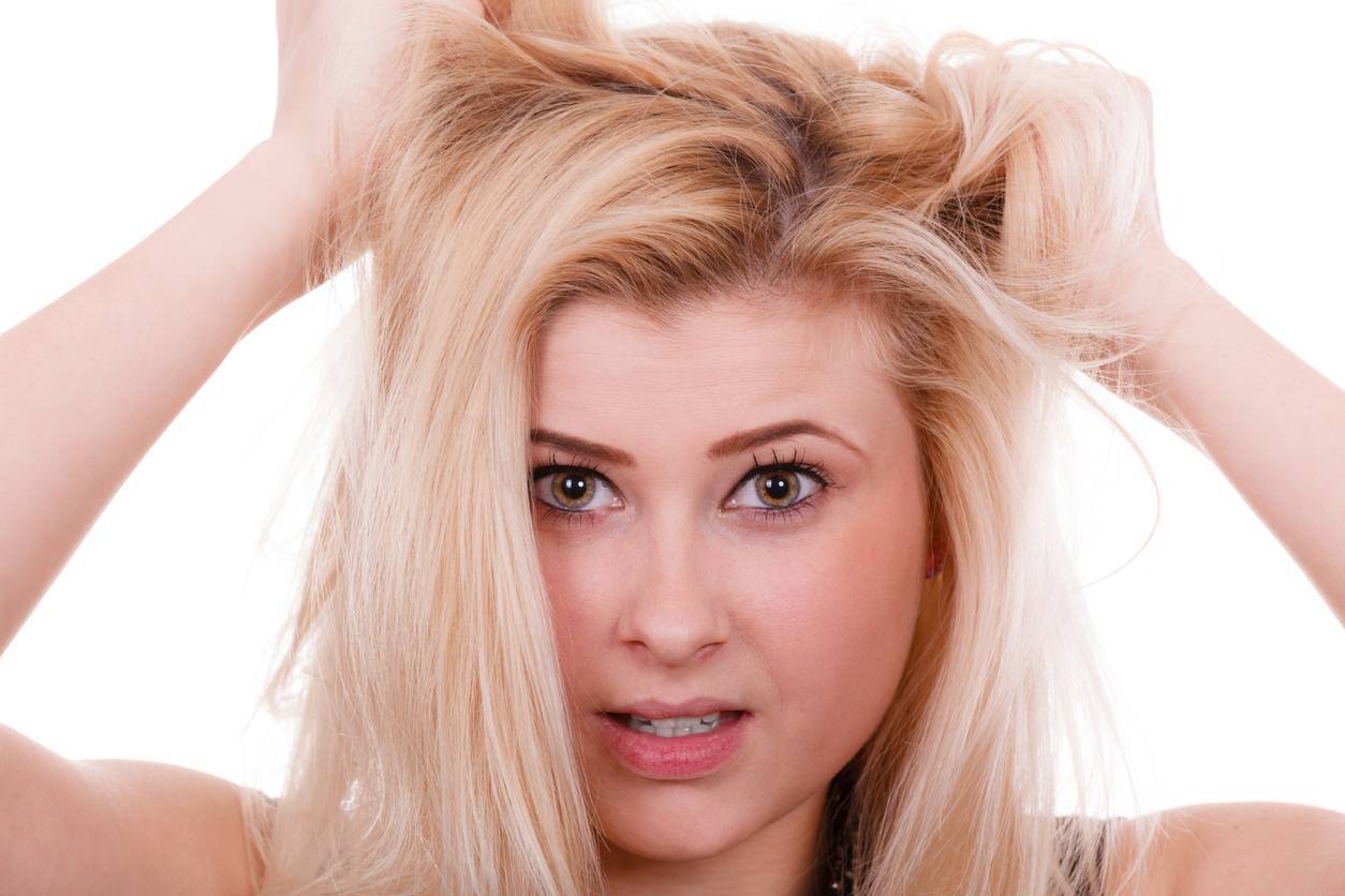 cheveux ternes
