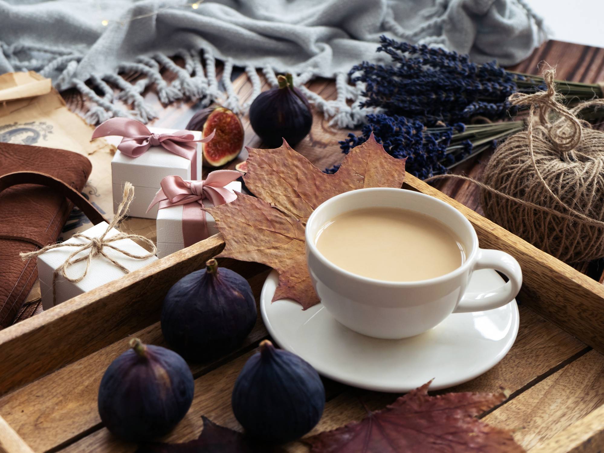 offrir une boîte à thé pour No&euml;l