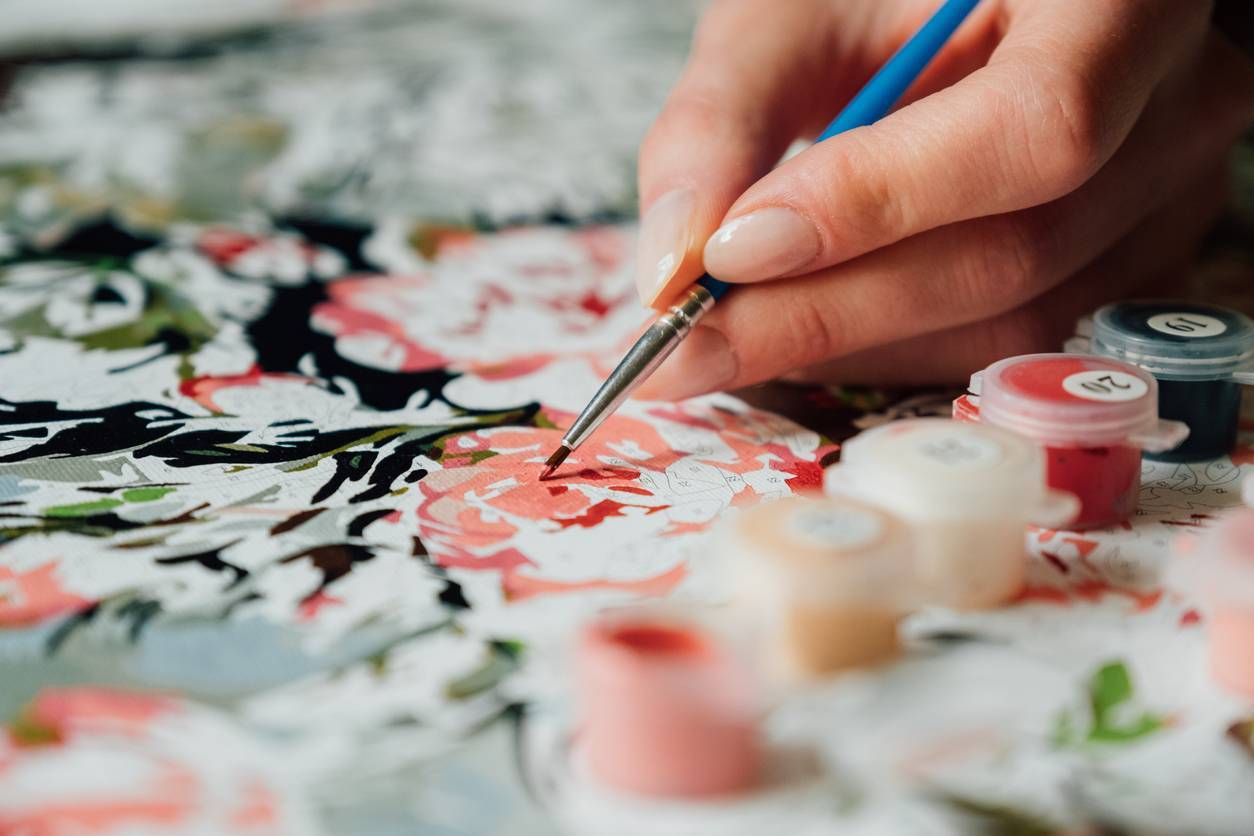 peinture par numéros idée-cadeau