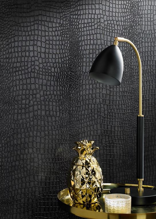 papier-peint-effet-cuir-caiman