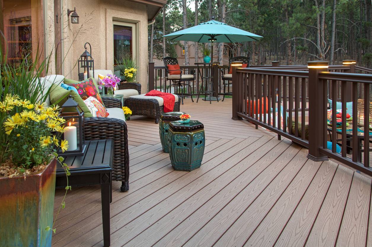 Terrasse bois composite