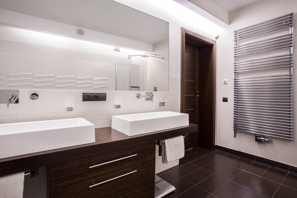 salle de bain seche serviette