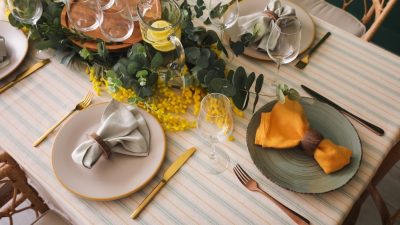 table a manger assiette decoration